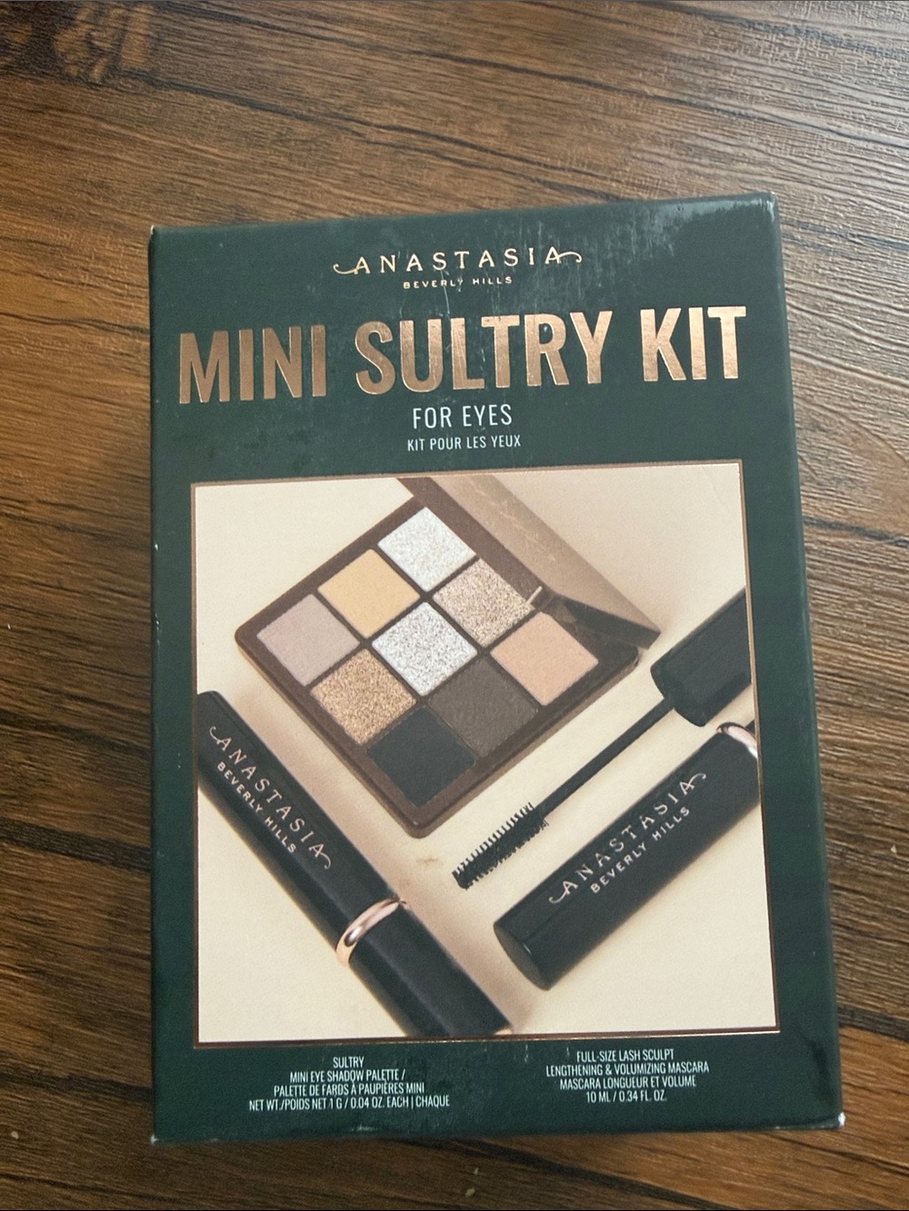 Anastasia Beverly Hills Mini Sultry Kit - Gold, Brown, Black, Cream